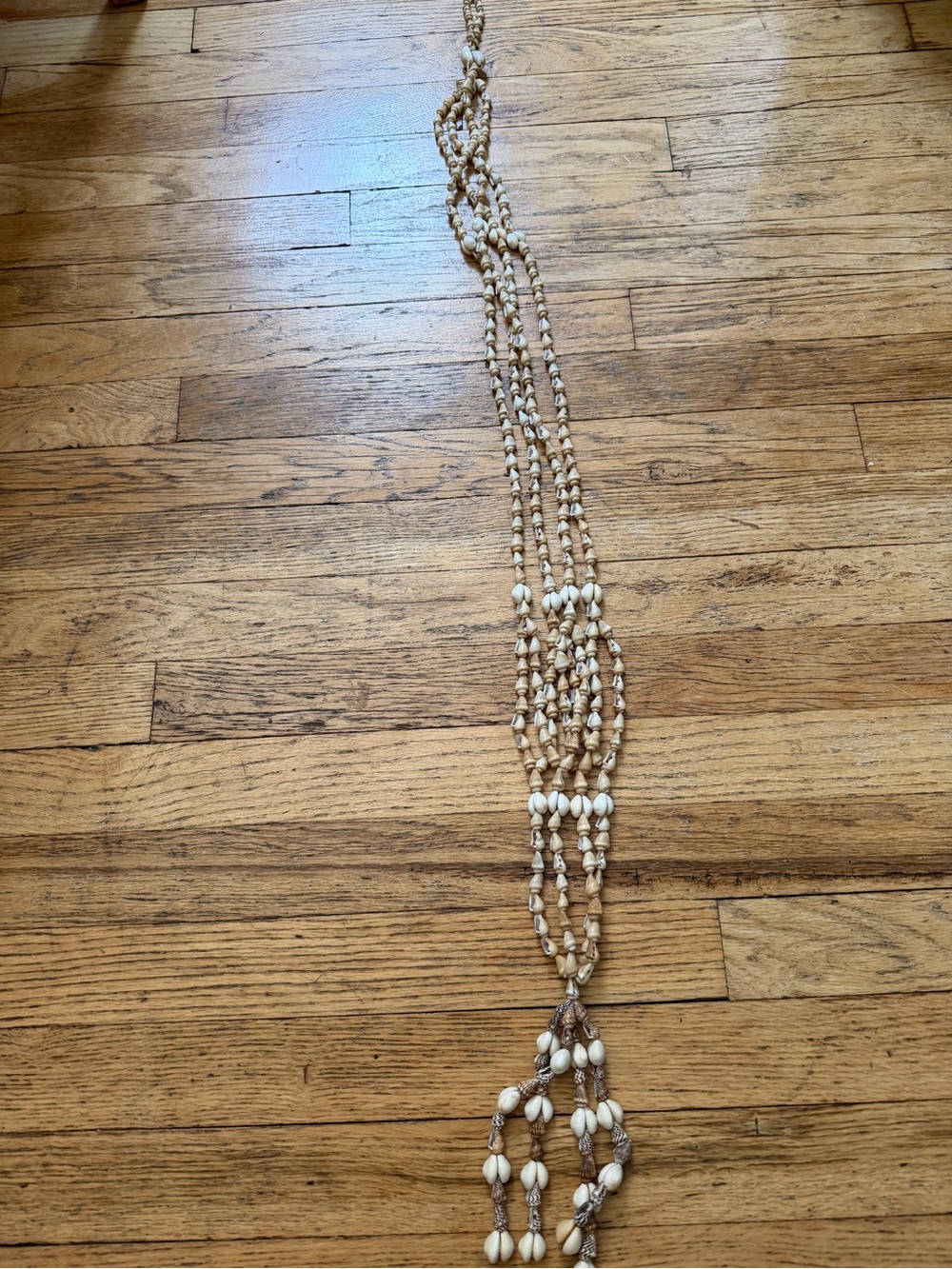 Vintage Seashell Plant Hanger